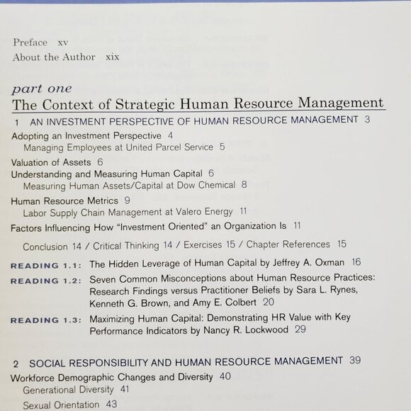 Strategic Human Resource Management  Hardcover By Mello, Jeffrey A. - GUC - Picture 5 of 6